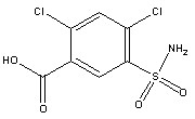 2,4-二氯-5-磺酰氨基苯甲酸